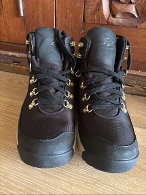 Danner Men's Dark Brown Hiking Boots with Gold Hardware